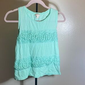 J. Crew Mint Green Sleeveless Top